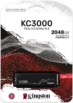 Kingston KC3000 M.2 2280 TLC NVMe 2TB, SKC3000D/2048G