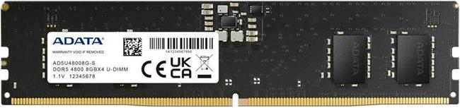 Memorija ADATA Premier 8GB DDR5 4800, AD5U48008G-S