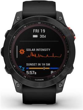 Pametni sat GARMIN Fenix 7X SOLAR Slate Gray crni remen, 010-02541-01