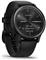Pametni sat GARMIN Vivomove Sport, HR, GPS, multisport, crni/crni remen, 010-02566-00