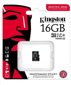 16GB Kingston Industrial microSDHC 100MB/s