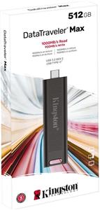 STICK 512GB USB-C 3.2 Kingston DataTraveler Max Black