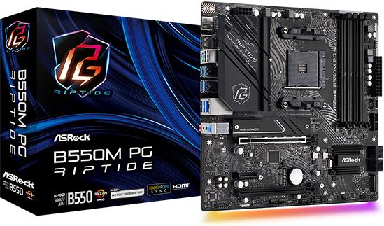 MB ASRock AMD AM4 B550M PG Riptide