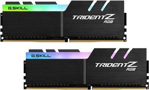 G.Skill TridentZ RGB Series - DDR4 - kit - 32 GB: 2 x 16 GB - DIMM 288-pin - 4400 MHz / PC4-35200, F4-4400C19D-32GTZR