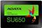 ADATA Ultimate SU650 - solid state drive - 256 GB - SATA 6Gb