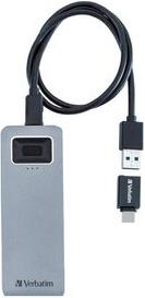 Verbatim Executive Fingerprint Secure - solid state drive - 512 GB - USB 3.2 Gen 1