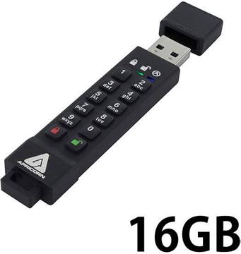 Apricorn Aegis Secure Key 3z - USB flash drive - 16 GB