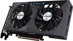 Gigabyte GeForce RTX 3050 EAGLE OC 8G, GeForce RTX 3050, 8 GB, GDDR6, 128 bit, 7680 x 4320 pixels, PCI Express 4.0
