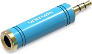 Vention 6.5mm Female to 3.5mm Male Adapter Blue