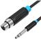 Vention 6.5mm Male to XLR Female Audio Cable 10M Black
