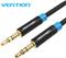 Vention Cotton Braided 3.5mm Male to Male Audio Cable 1.5M B