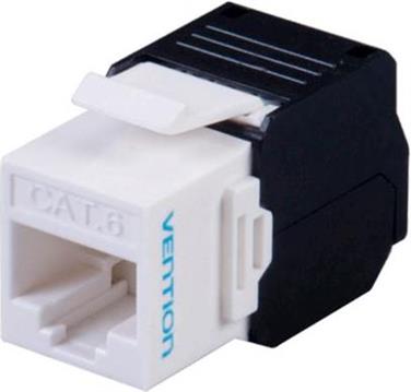 Vention Cat.6 UTP Toolless Keystone Jack White