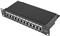 Lanberg Cat6 Shielded 12-Port Patch Panel 10" 1U, Black