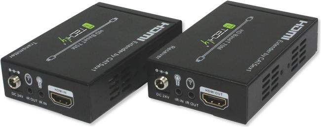 Techly HDMI Full HD Extender up to 60m of cable Cat. 6 6A