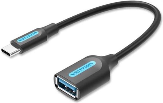 Vention USB 3.1(Gen 1) C Male to A Female OTG Cable 0.15M Black