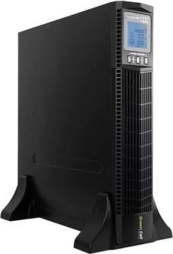 Green Cell UPS Online RTII 1000VA/900W, LCD