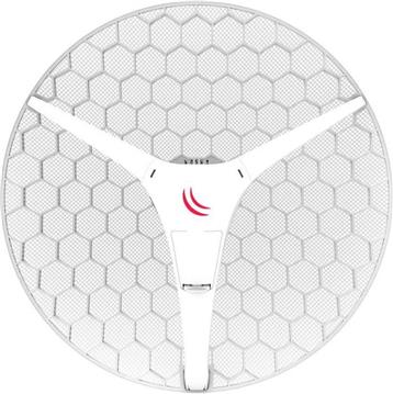 Mikrotik RBLHG-5HPnD-XL-4 pack (LHG XL HP5), 27dBi 5GHz antena, Dual Chain High Power 802.11an, 600MHz CPU, 64MB RAM, 1x LAN, POE, PSU, RouterOS L3