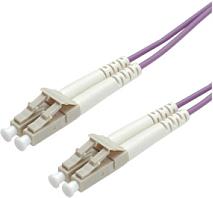 Roline VALUE optički kabel 50/125µm LC/LC Duplex, OM4, 10m, ljubičasti