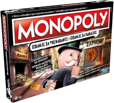 Društvena igra Hasbro Monopoly Varalice HR E1871SC0 8+