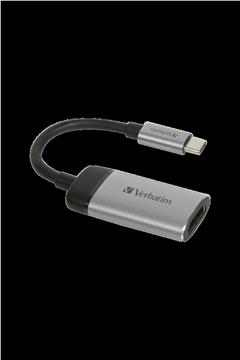 Hub Verbatim #49143 USB-C to HDMI 4K adapter USB 3.1 Gen1 - HDMI, kabel 10cm