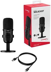 Mikrofon HyperX SoloCast HMIS1X-XX-BK/G, stolni, crni