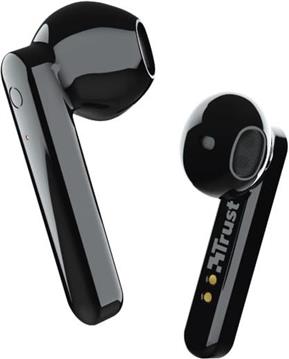 Slušalice TRUST Primo Touch, in-ear, bežične, crne