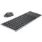 Dell Wireless Keyboard and Mouse KM7120W, Black, HR (QWERTZ)