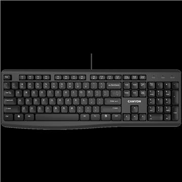 Tipkovnica Canyon CNE-CKEY5-AD slim