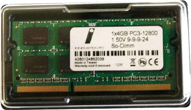 Memorija za prijenosno računalo RAMNDDR3 SO 1600 4GB Innovation IT 1,50