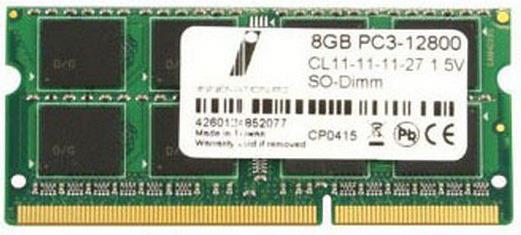 Memorija za prijenosno računalo RAMNDDR3 SO 1600 8GB Innovation IT CL11 1.35V