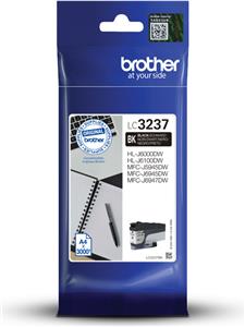 Brother LC3237BK - black - original - ink cartridge