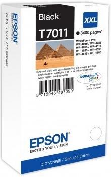 Epson T7011 - XXL size - black - original - ink cartridge