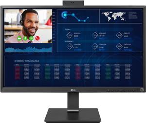 LG ThinClient Display 24CN650W-AP - 60.5 cm (23.8) - Intel Celeron J4105 - Black