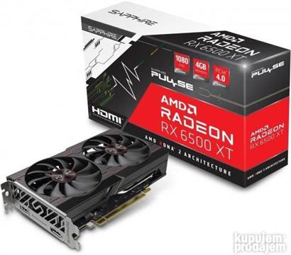 Sapphire Pulse Radeon RX 6500 XT - 4 GB