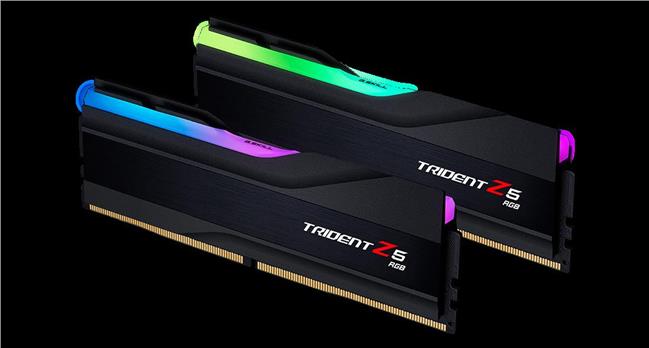 G.Skill Trident with RGB 32GB Kit (2x16GB) DDR5-5600MHz, CL40, 1.20V