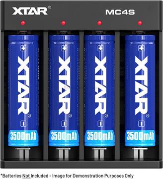 XTAR MC4S Li-Ion/Ni-Mh punjač AA/AAA baterija, USB-C