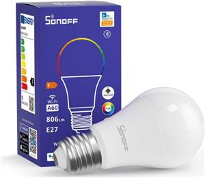 SONOFF Wi-Fi / Bluetooth smart LED lamp E27 9W RGB