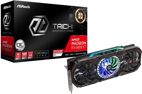 Asrock Radeon RX 6800 XT Taichi X 16G OC