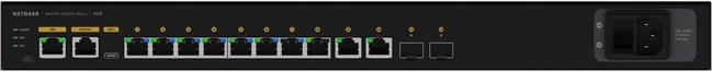 Netgear AV Line M4250-10G2XF-PoE++ 10x GB-LAN (8 PoE++) / 2x 10Gb SFP+ / Rack / PoE++ (720 W)