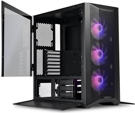 Kućište LIAN LI LANCOOL II Mesh C RGB , MIDI, ATX, window, crno, bez napajanja