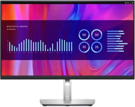 Monitor DELL Professional P2723DE 27in, 2560x1440, QHD, IPS, Antiglare, 16:9, 1000:1, 350 cd/m2, 178/178, 2x DP, HDMI, USB-C (DP/PD), 4x USB 3.2, RJ-45, Tilt, Swivel, Pivot, Height Adjust, 3Y