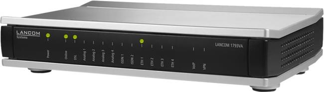 Router Lancom 1793VA - Router - ISDN/DSL - 4-Port-Switch