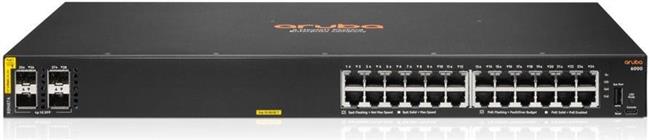 HP Enterprise Aruba 6000 24G + 4SFP PoE+ (370W) Switch M RM