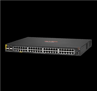 HP Enterprise Aruba 6100 48G PoE+ (370W) 4SFP+ Switch M RM, JL675A