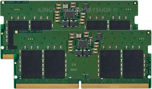 Memorija za prijenosno računalo Kingston RAM ValueRAM - 16 GB (2 x 8 GB Kit) - DDR5 4800 UDIMM CL40