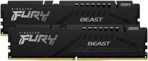 Kingston RAM FURY Beast - 16 GB (2 x 8 GB Kit) - DDR5 5600 UDIMM CL40 KF556C40BBK2-16