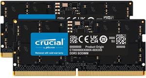Memorija za prijenosno računalo Crucial - DDR5 - kit - 16 GB: 2 x 8 GB - SO-DIMM 262-pin - 4800 MHz / PC5-38400 - unbuffered