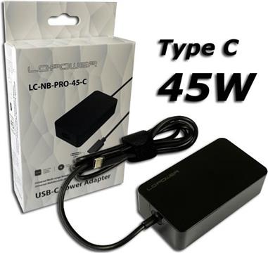 LC Power LC-NB-PRO-45-C - power adapter - 45 Watt