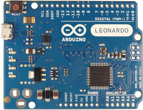 Arduino Leonardo, microcontroller board, ATmega32u4 A000052