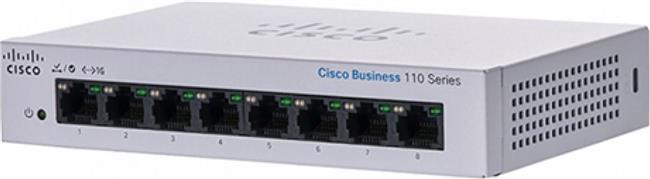 Cisco CBS110-8T-D-EU 8x GB-LAN, unmanaged